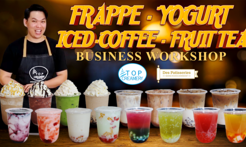FRAPPE – YOGURT – ICED COFFEE – FRUIT TRA BUSINESS ONLINE WORKSHOP
